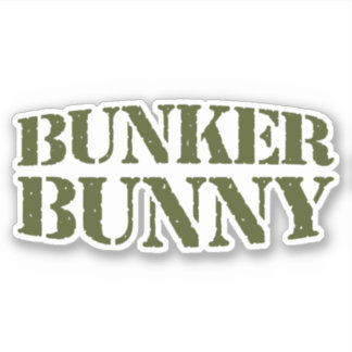 BUNKER BUNNY STICKER