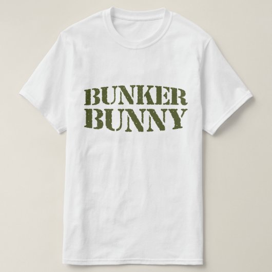 BUNKER BUNNY T-SHIRT (Design voorkant)