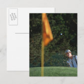 Bunkerschot (Golf) Briefkaart (Voorkant / Achterkant)