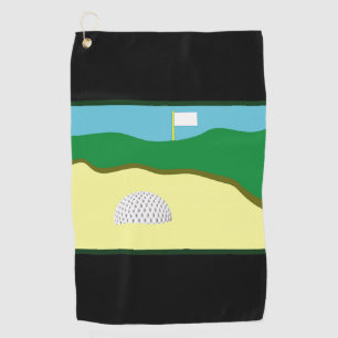 BUNKERVAL GOLFHANDDOEK