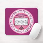 Bunko  Round Design Muismat (Met muis)