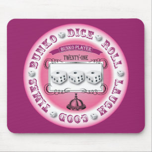 Bunko  Round Design Muismat