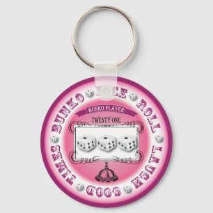 Bunko Round Design Sleutelhanger