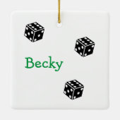 Bunko Time Personalized Ornament (Achterkant)