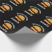 Bunna Dance Funny Bun Dark BG Cadeaupapier (Hoek)