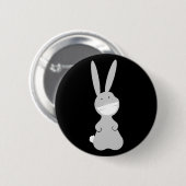 Bunnie Yay Ronde Button 5,7 Cm (Voorkant /achterkant)