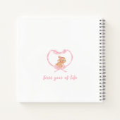 Bunnies & Bows Carnet spiral (Dos)