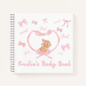 Bunnies & Bows Spiral Notitieboek (Voorkant)