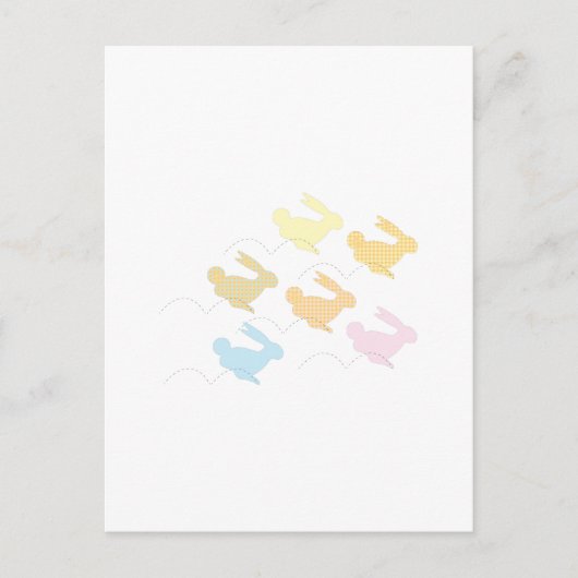 Bunnies Briefkaart (Voorkant)