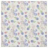 Bunnies en Berries Stof (Swatch)