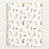 Bunnies en eenden op het Boerderij Pattern Planner (Voorkant)