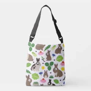 Bunnies en hun behandelingen crossbody tas