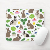 Bunnies en hun behandelingen muismat (Met muis)