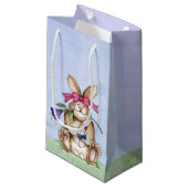 Bunnies - Gift Bag Klein Cadeauzakje (Voorkant Gekanteld)