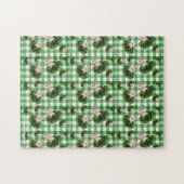 Bunnies in Cabbage Puzzle Legpuzzel (Horizontaal)