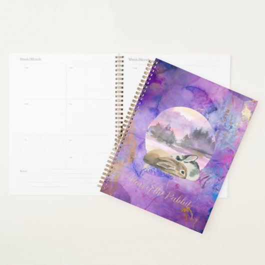 Bunnies in Lavender Dream Planner (Display)