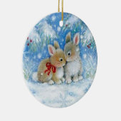 Bunnies Keramisch Ornament (Rechts)