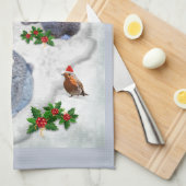 Bunnies kerstfeest keukenhanddoeken (Quarter Fold)