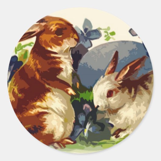 Bunnies Pasen Stickers (Voorkant)