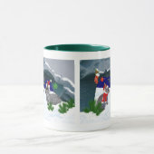 Bunnies sous la Mug Mistletoe (Centre)