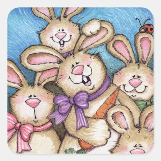 Bunnies - Stickers (Devant)