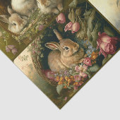 Bunnies van mandjes tissuepapier (Detail)