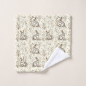 Bunnies Whimsical Woodland (Gant de toilette)