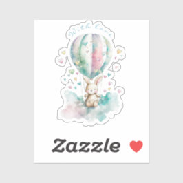 Bunny AÉRONAUTE Cup, aangepast Sticker