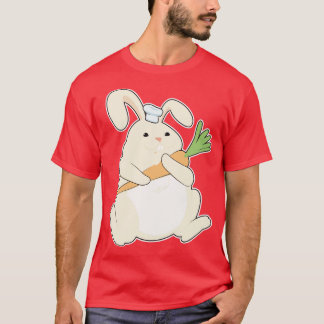 Bunny als Cook met rot T-shirt
