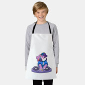 Bunny als muzikant met mixer schort (Gedragen)