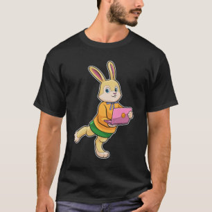 Bunny als secretaris van Laptop T-shirt