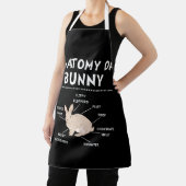 Bunny Anatomy Rabbit Lover Bunny Mam Schort (Insitu)