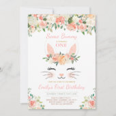 Bunny Anniversaire Invitation Un Bunny Anniversair (Devant)