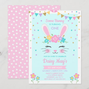 Bunny Anniversaire Invitation Un Bunny Anniversair
