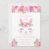 Bunny Anniversaire Invitation Un Bunny Anniversair (Devant)