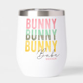 Bunny Babe Cute Modern Girly Easter, speciaal gepe (Achterkant)