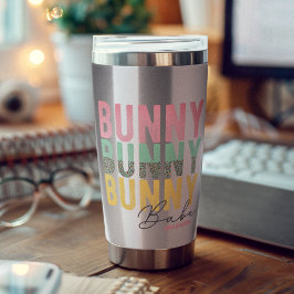 Bunny Babe Cute Modern Girly Easter, speciaal gepe Geïsoleerde Drinkbeker