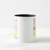 Bunny Babe Cute Modern Girly Easter, speciaal gepe Mok (Midden)