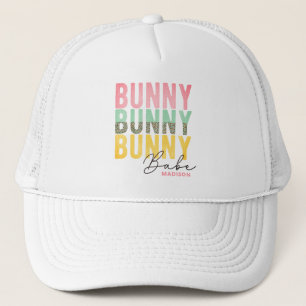 Bunny Babe Cute Modern Girly Easter, speciaal gepe Trucker Pet