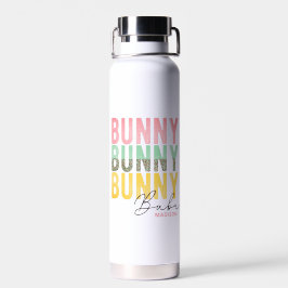 Bunny Babe Cute Modern Girly Easter, speciaal gepe Waterfles