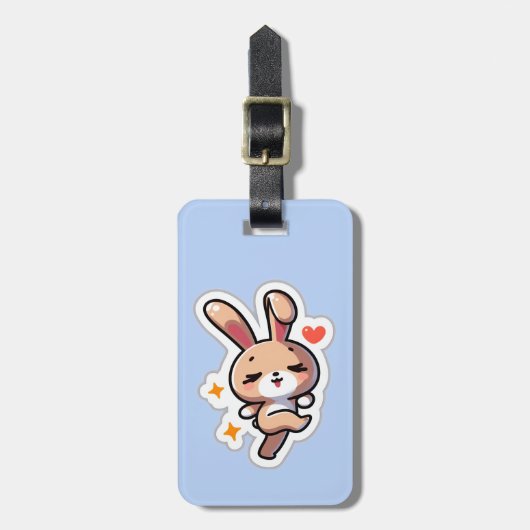 Bunny Bagagelabel (Voorkant verticaal)