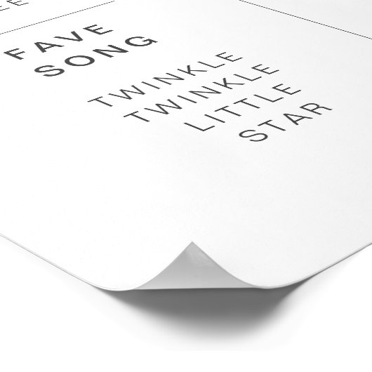 Bunny Balloon Poster (Hoek)