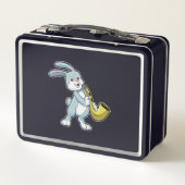 Bunny bij Muziek met Saxophone (Achterkant)