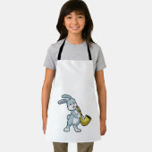 Bunny bij Muziek met Saxophone Schort (Insitu)