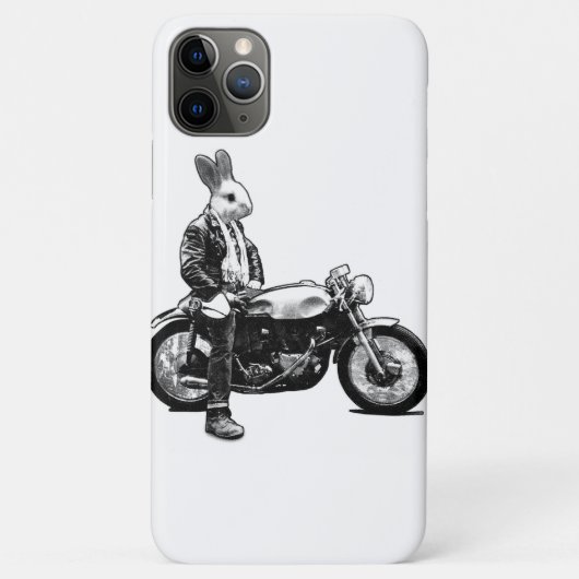 Bunny biker Case-Mate iPhone case (Achterkant)