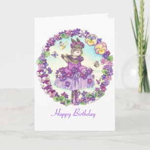 Bunny Birthday kaart