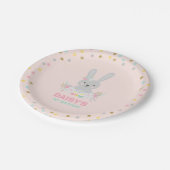 Bunny Birthday Paper Bord een Bunny Party (Gekanteld)