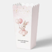 Bunny Birthday Pastel Pink | Schattigee Party Trea Bedankdoosjes (Achterkant)