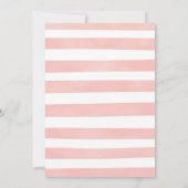 Bunny Birthday Uitnodiging (Achterkant)