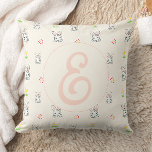 Bunny Bloom Delight Kussen
